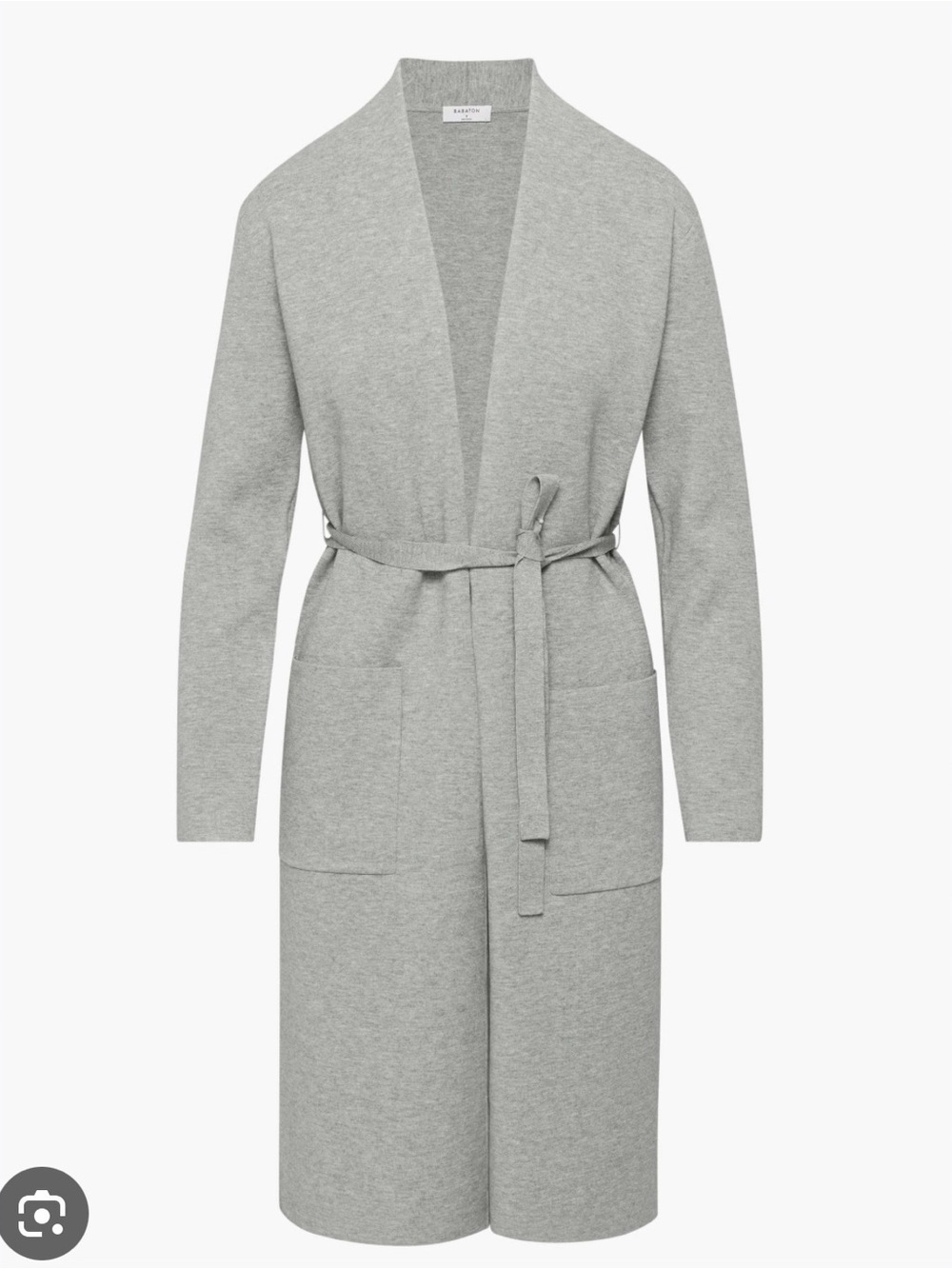 Aritzia Babaton Ty Cardigan Heather Grey Size Small